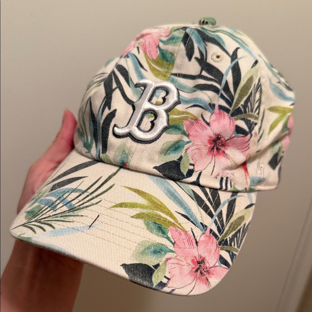 Boston Red Sox '47 New Era Women's Bloom Adjustable Ball Cap Hat